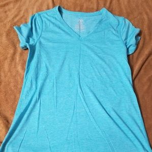 Light blue athletic top